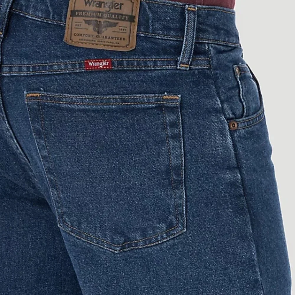 Wrangler Performance Series Regular Fit Cotton Stretch Denim Jeans 48x30 NWT - Picture 2 of 13